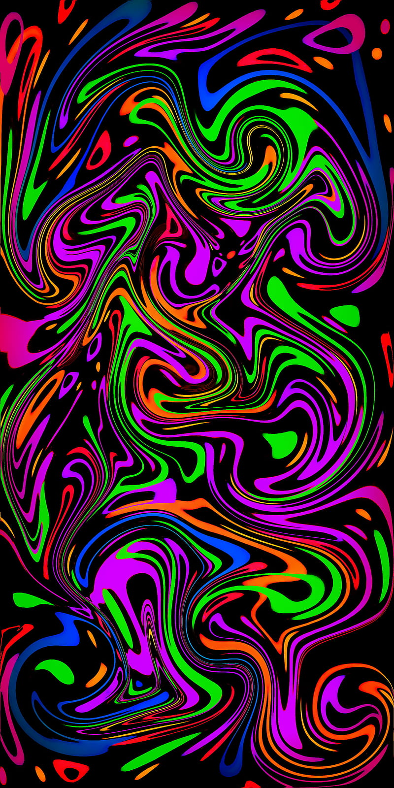 Psychedelic 30, art, pattern, HD phone wallpaper