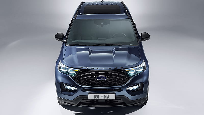 Ford Explorer Plug-in Hybrid ST-Line 2019, HD wallpaper