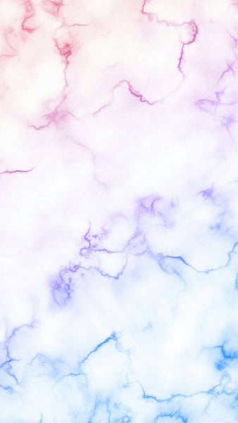 Colored Marble, blue, marble, pink, purple, white, HD mobile wallpaper