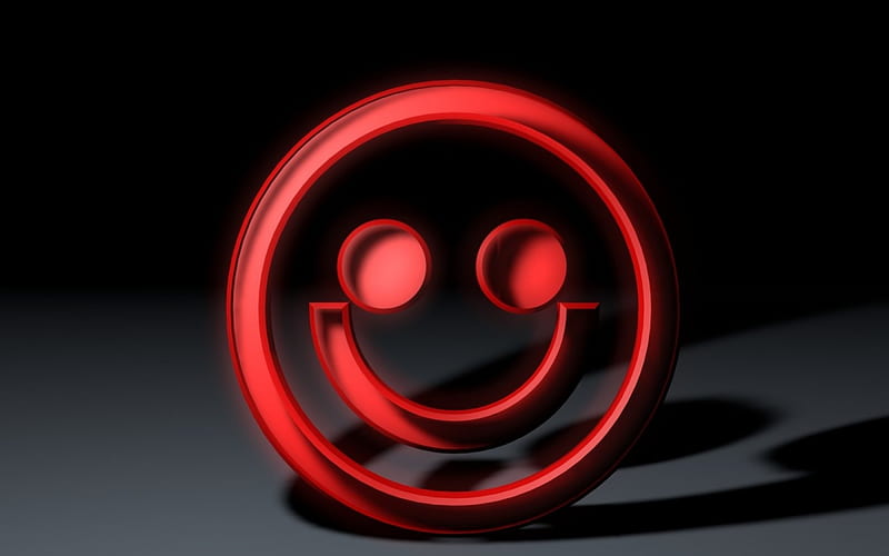 Happy, emoticon, smile, smiley face, HD wallpaper