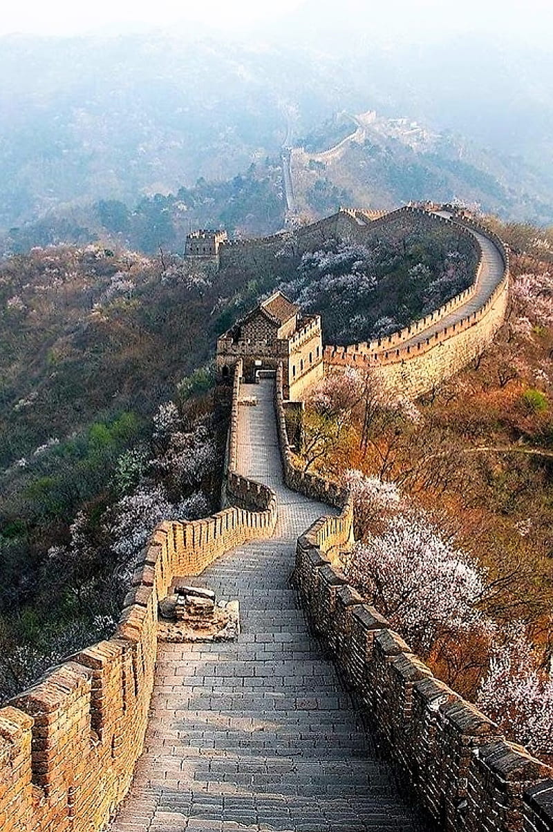 Great wall, china, mutianyu, HD phone wallpaper | Peakpx