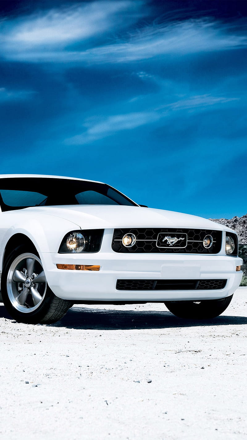 Ford mustang blanco, carros, esports, Fondo de pantalla de teléfono HD |  Peakpx