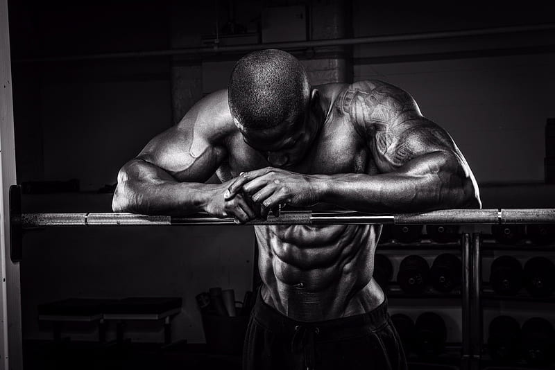 bodybuilding, training, athlete, rod, muscle, sport, HD wallpaper