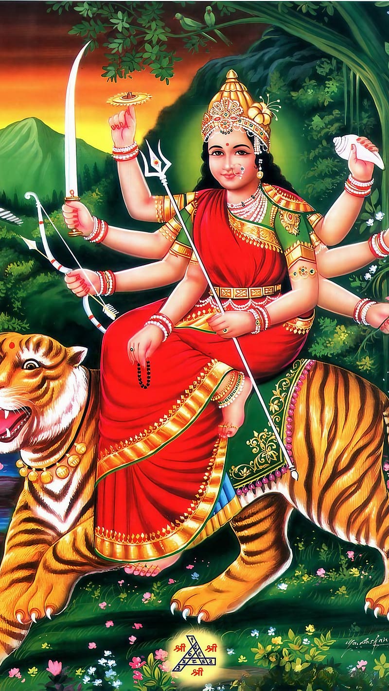 Maa Durga , Vaishno Devi, goddess, HD phone wallpaper