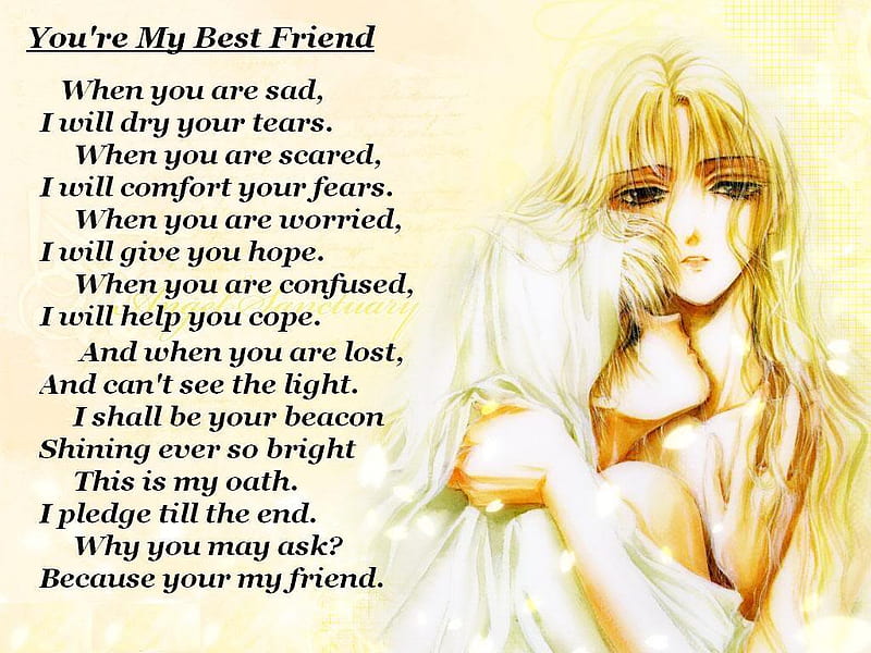 Best Friend Poems For Her