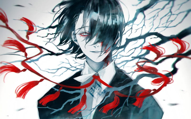 Nimura Furuta, tree, manga, art, Tokyo Ghoul, Furuta Nimura, HD wallpaper