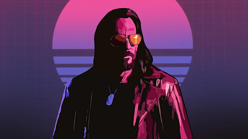 Cyberpunk 2077 Phoenix Johnny Silverhand , cyberpunk-2077, 2021-games, games, retrowave, synthwave, HD wallpaper