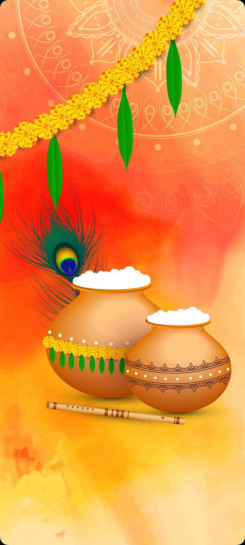 Happy Janmashtami, super, merry christmas, tail, HD phone wallpaper | Peakpx