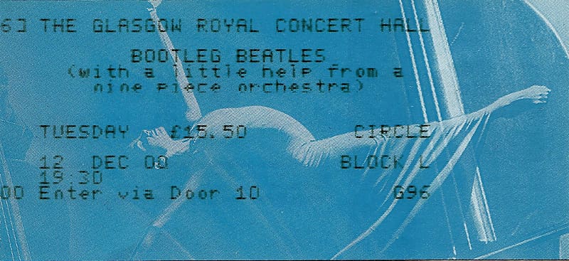 The Bootleg Beatles - Glasgow Royal Concert Hall (December 2000), The Bootleg Beatles, Glasgow, Royal Concert Hall, Scotland, Concerts, HD wallpaper