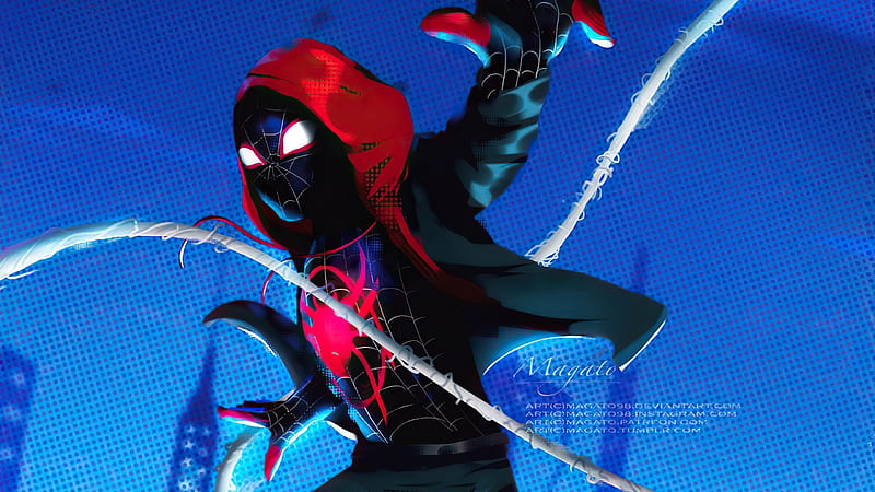 Spider Man Miles New 2020, spiderman, superheroes, artwork, artist, HD wallpaper