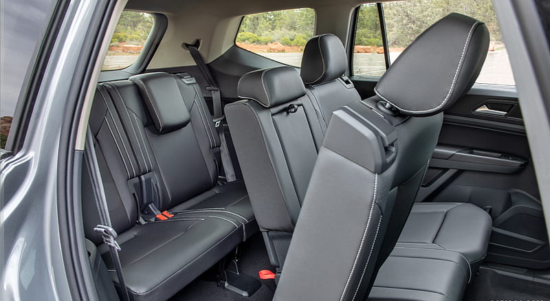2021 Volkswagen Atlas SEL R-line - Interior, Third Row Seats , car, HD wallpaper