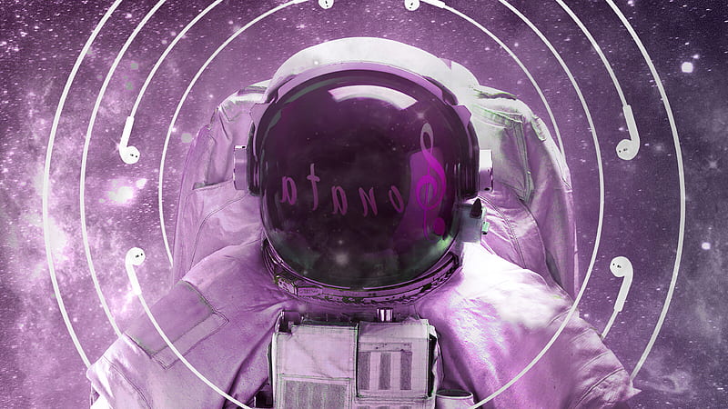 Astronaut Music Fever , astronaut, artist, artwork, digital-art, artstation, HD wallpaper