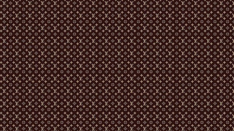Colorful Panda Face In Brown Background HD Louis Vuitton