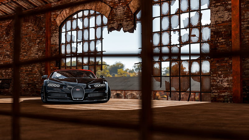 Forza Motorsport, Forza Horizon 4, Bugatti Chiron, HD wallpaper