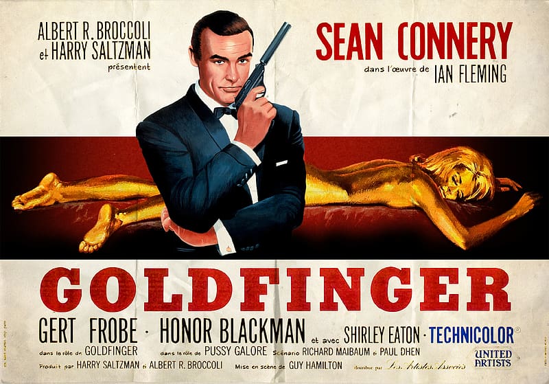 James Bond, Movie, Sean Connery, Goldfinger, HD wallpaper