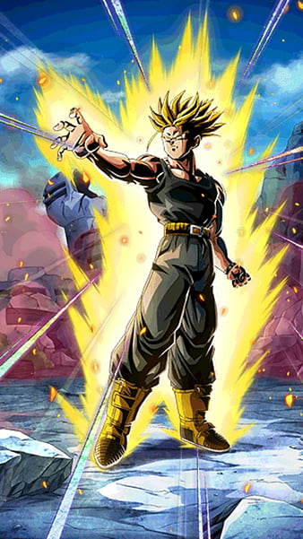 Trunks 2, dragon ball z, trunks del futuro, HD phone wallpaper