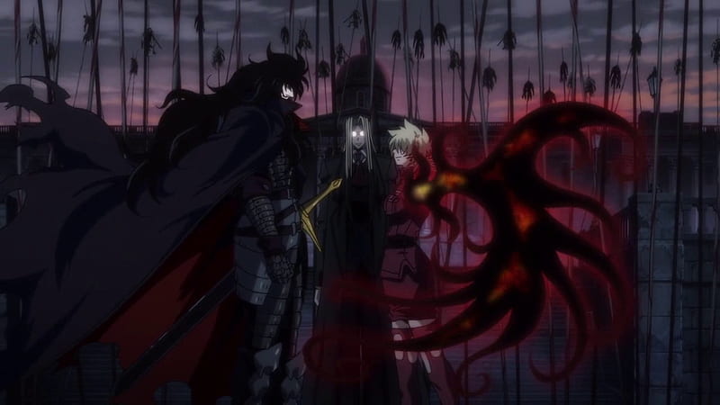 The Contract, alucard, contract, hellsing, seras, vampire, ultimate, blood, HD wallpaper
