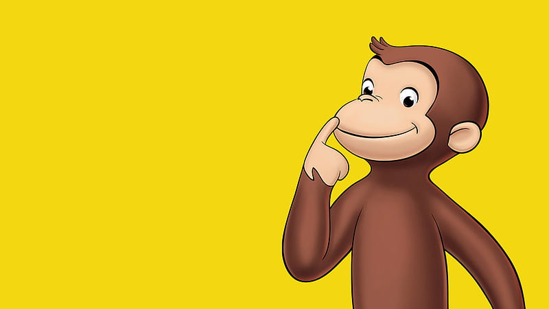 Curious George, monkey, universal, HD wallpaper