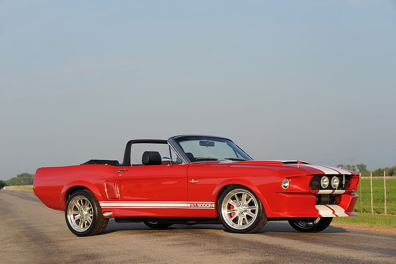 Ford, Convertible, Muscle Car, Classic Car, Vehicles, Shelby Gt500 Classic Recreation, HD wallpaper