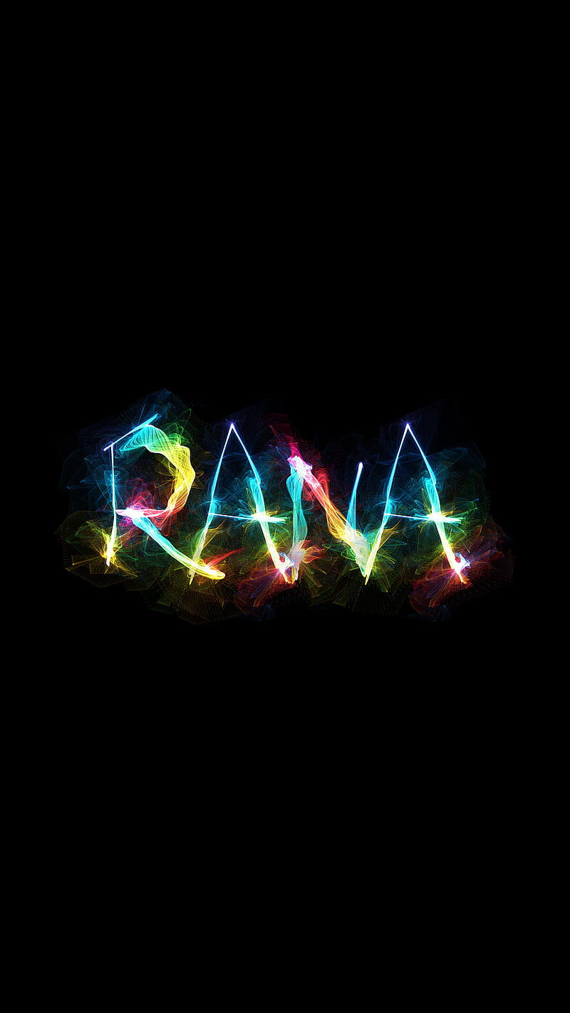 Rana, Flame names, Name, human, name design, people, person name, your names, HD phone wallpaper