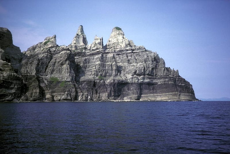 Castle-Cape-Alaska, cool, alaska, peninsula, rocky-coast, castle-cape, HD wallpaper