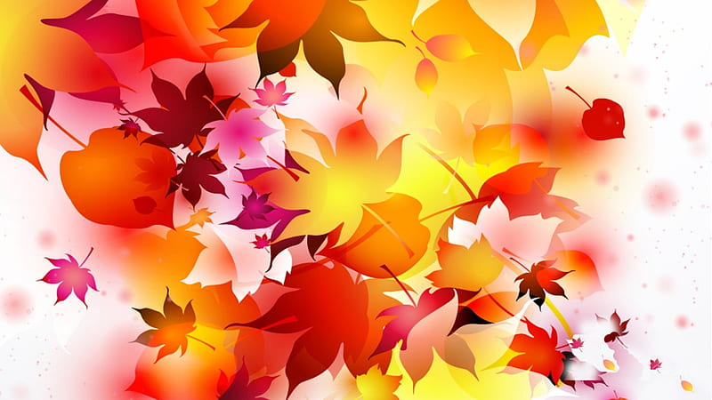 Autumn Awesome, red, colorful, fall, autumn, orange, colors, collage, leaves, gold, bright, season, pink, HD wallpaper
