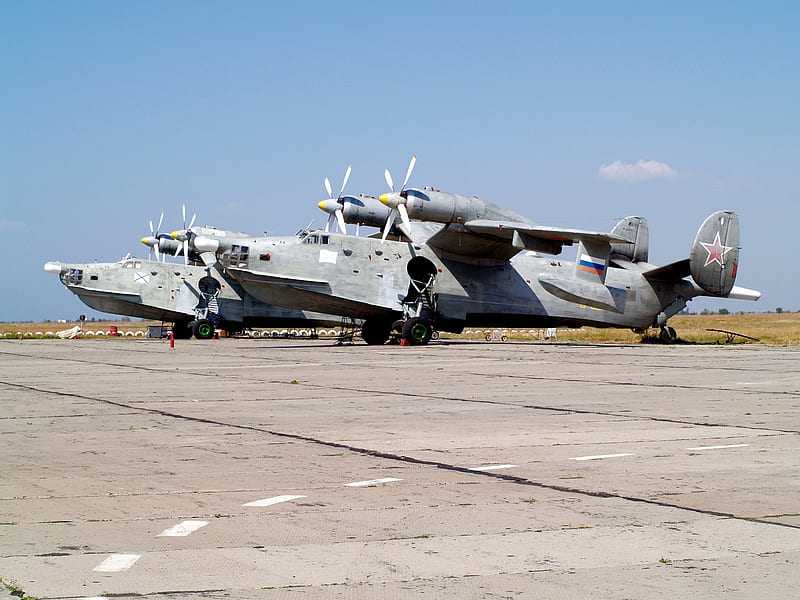 Beriev BE-12, be-12, beriev, airplane, boat, plane, water, antique, be12, russian, classic, HD wallpaper