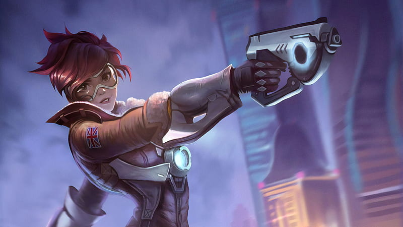 Overwatch tracer, Overwatch, Overwatch wallpapers