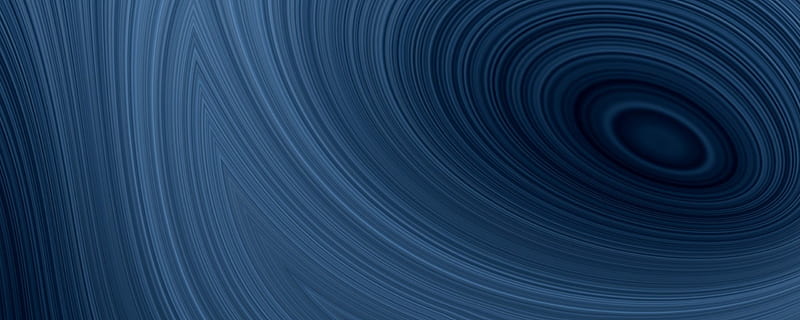 Void, 3D, space, 3d and cg, abstract, blue, HD wallpaper