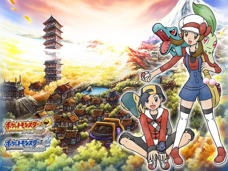 Video Game Pokémon: HeartGold and SoulSilver HD Wallpaper