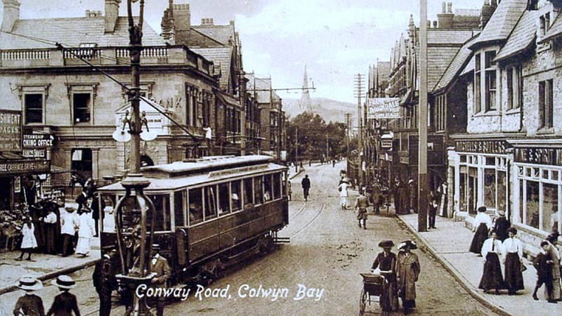Conway Road, Colwyn Bay, places, city, wales, colwyn bay, HD wallpaper