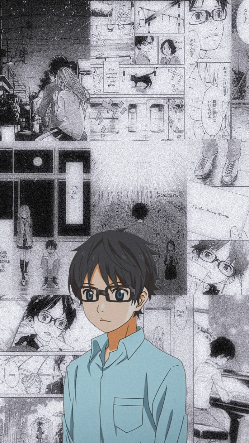 Kaori Kousei Your Lie in April Anime Manga, shigatsu wa kimi no uso, manga,  classical Music, romance Film png | Klipartz
