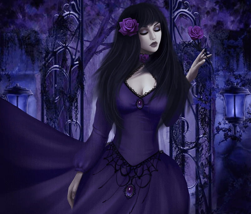purple gothic backgrounds