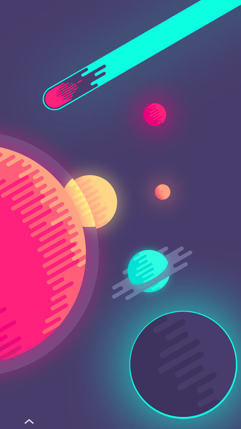 Space Cartoon, planets, rockets, HD phone wallpaper | Peakpx