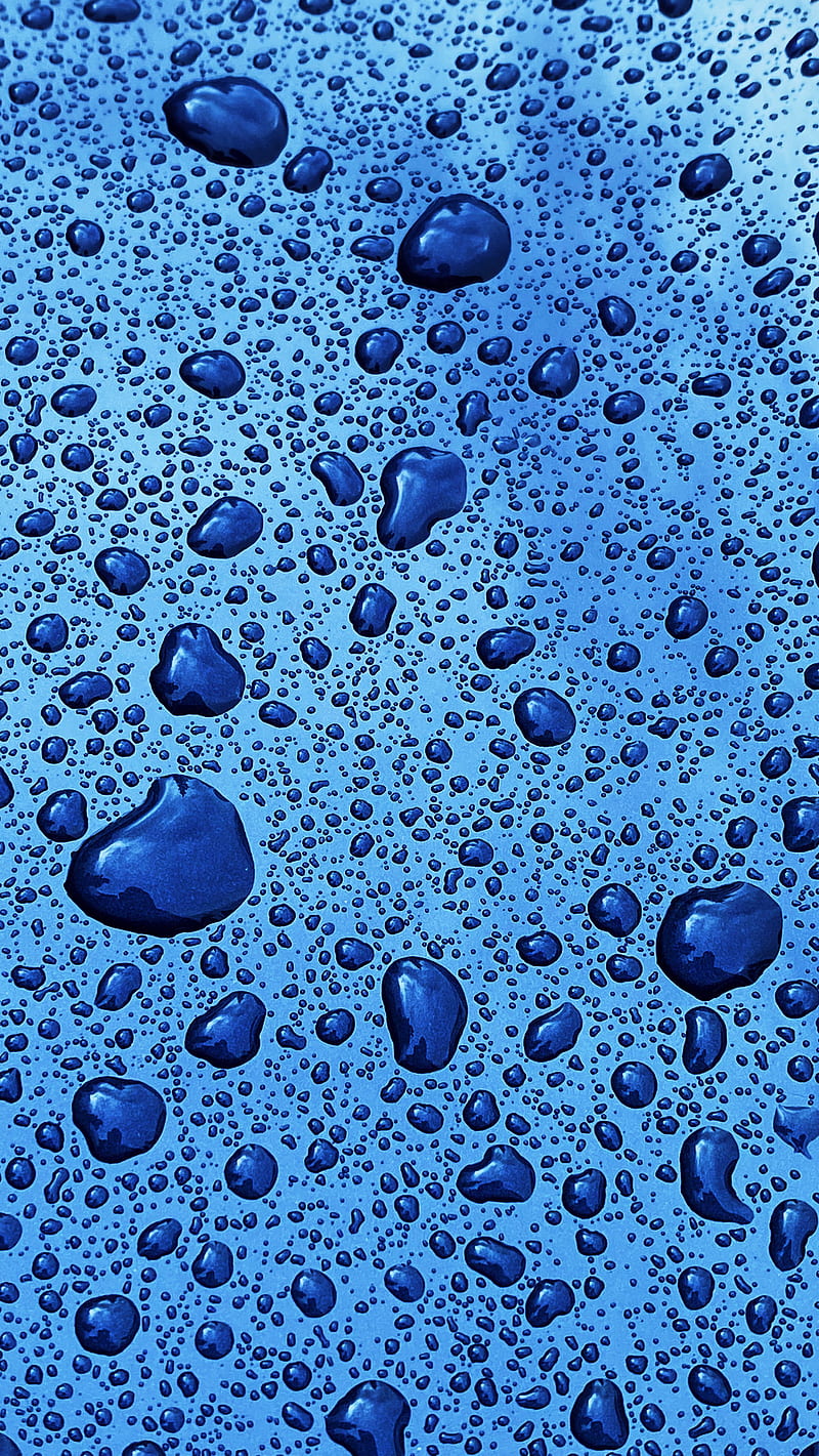 Drip Drop, Blue, Drip, rain, The, droplets, drops, raindrops, water, HD phone wallpaper