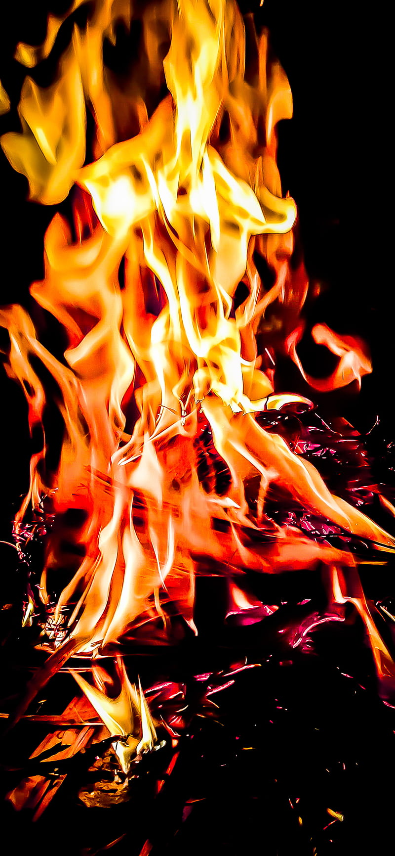 Hand fair fire flames horse HD phone wallpaper  Peakpx