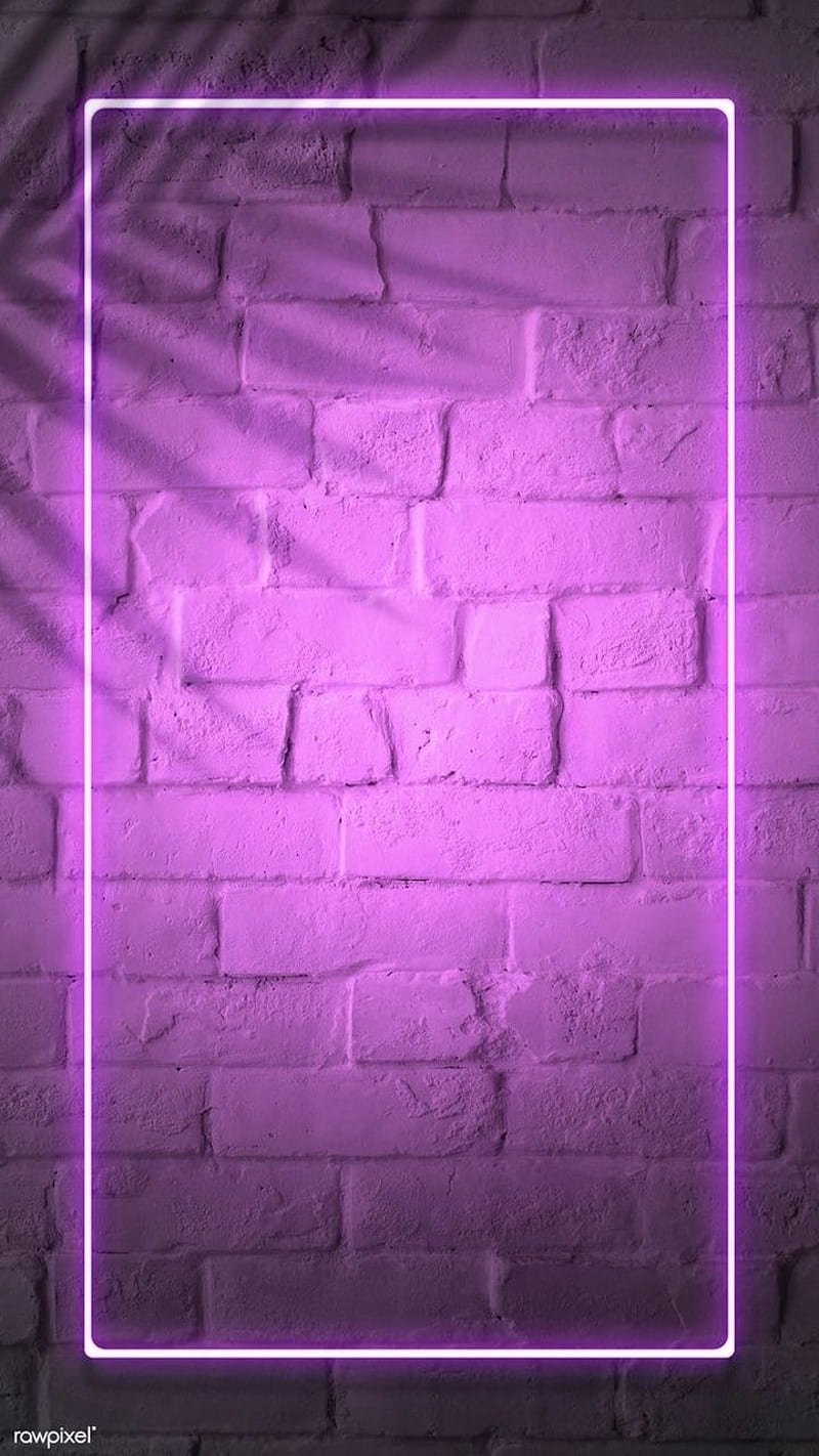Purple Baddie, Neon Baddie, HD phone wallpaper