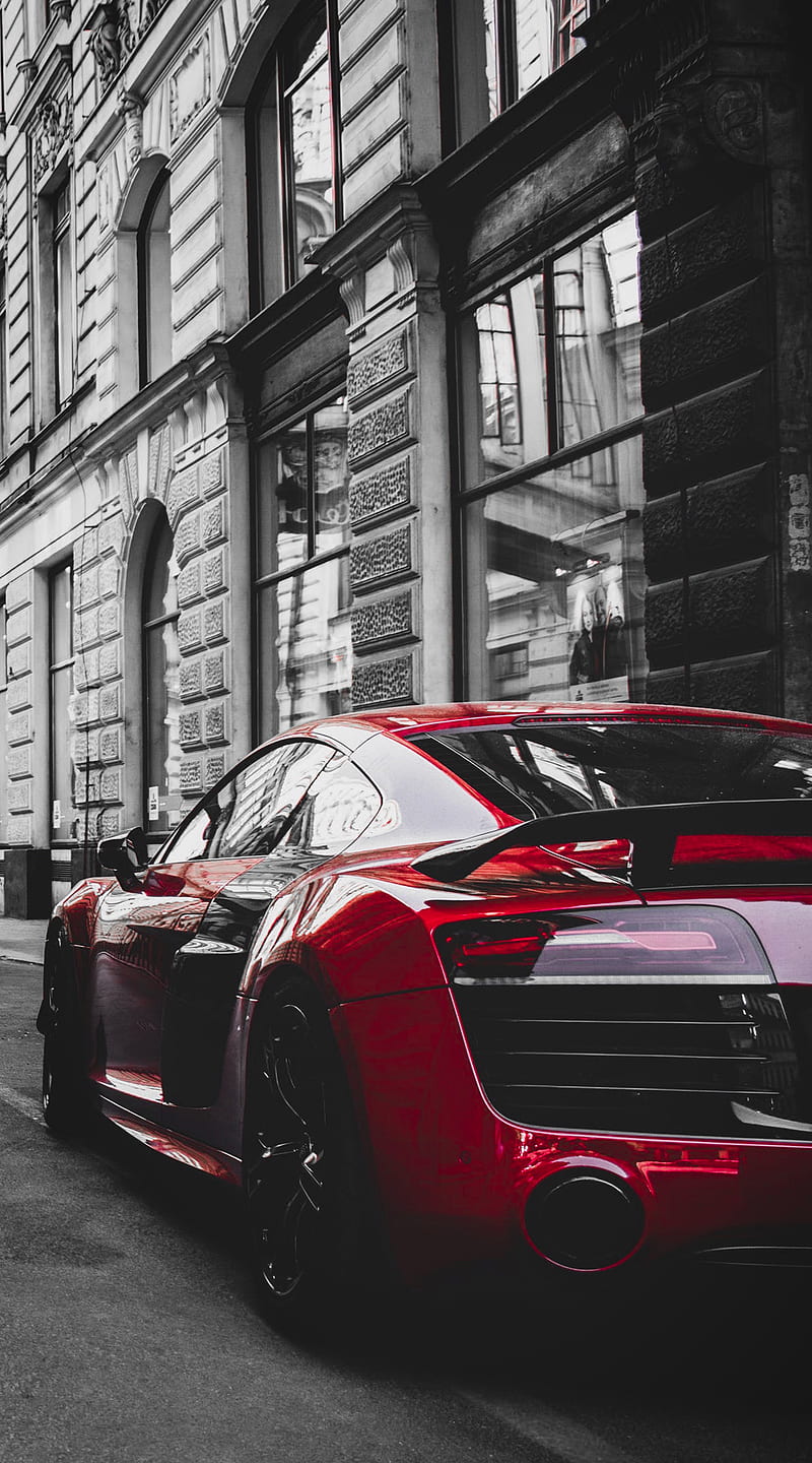 Car in Red Car, Porsche, The, audi, black and white, bmw, car lovers,  carros, HD phone wallpaper | Peakpx