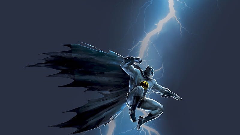 Batman The Dark Knight Storm , batman, superheroes, HD wallpaper