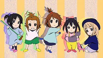 dark hair, Tainaka Ritsu, animal ears, Hirasawa Yui, My Neighbor Totoro,  parody - wallpaper #215866 (3299x1584px) on