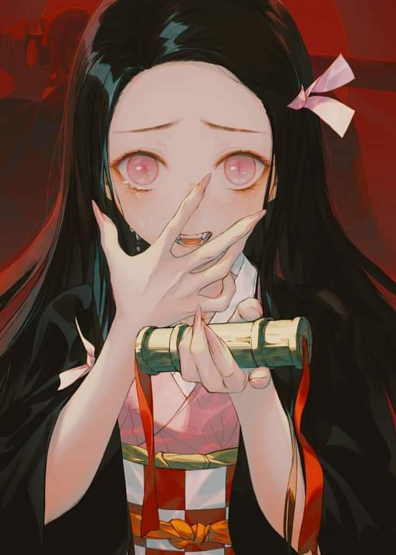 Nezuko, demon slayer, tusundre, HD phone wallpaper | Peakpx