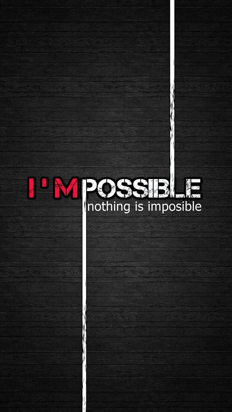 All Possible, cinema, four, impossible, material, minimalism, HD phone wallpaper