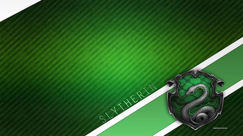 Slytherin In Green Stripes Background Slytherin, HD wallpaper
