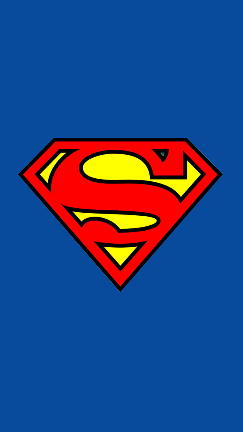 Superman, dad, fire, gold, heros, logo, logos, man, moving, super, symbol, HD phone wallpaper