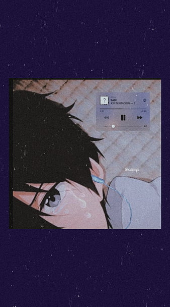 Stream sad anime boy sitting by the window LOFI by AUINO  Listen online  for free on SoundCloud