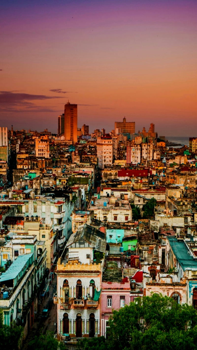 Havana, cuba, island, sunset, HD phone wallpaper | Peakpx