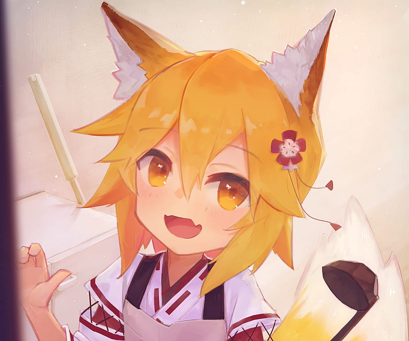 Anime, The Helpful Fox Senko-san, Senko-san (The Helpful Fox Senko-san), HD wallpaper