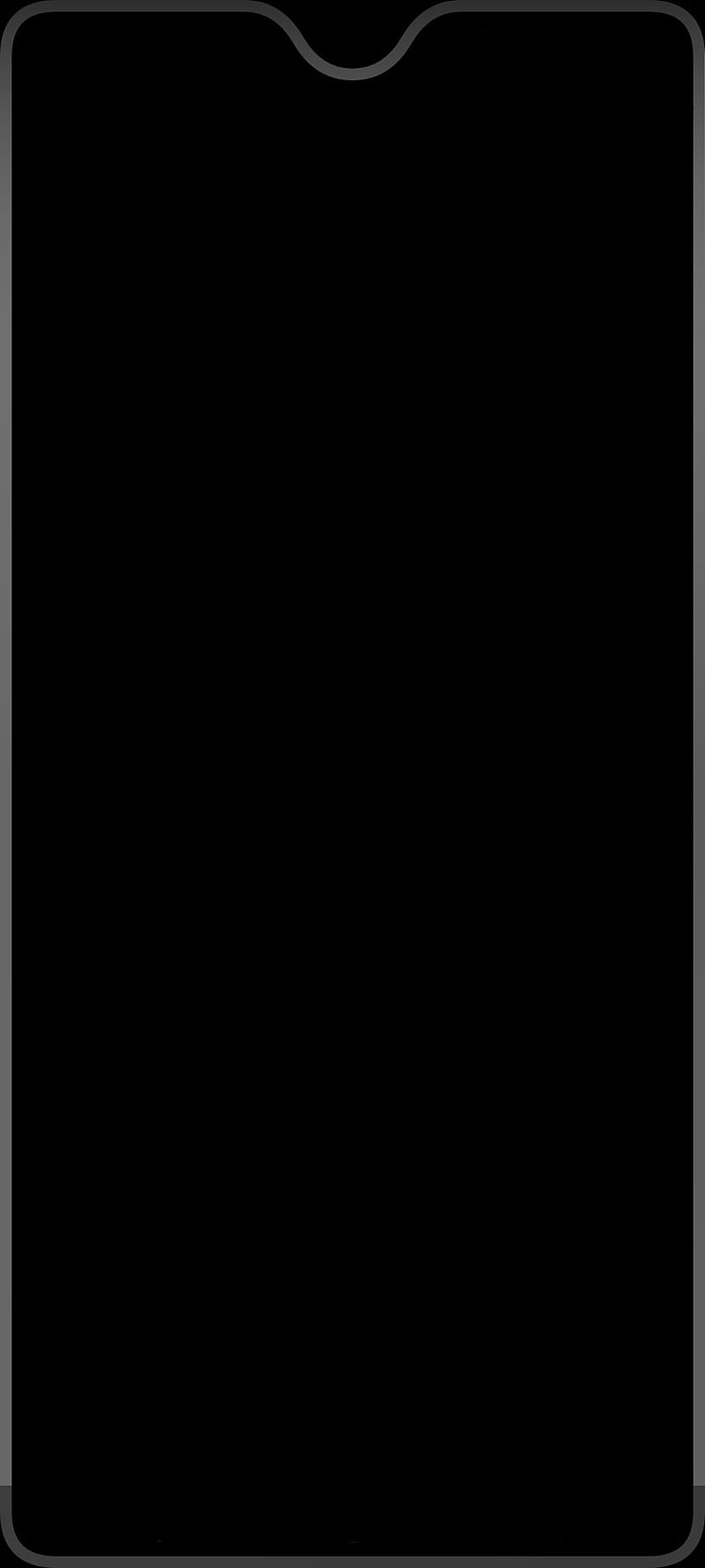 Galaxy A51 Border, dot, gris, hole punch, HD phone wallpaper