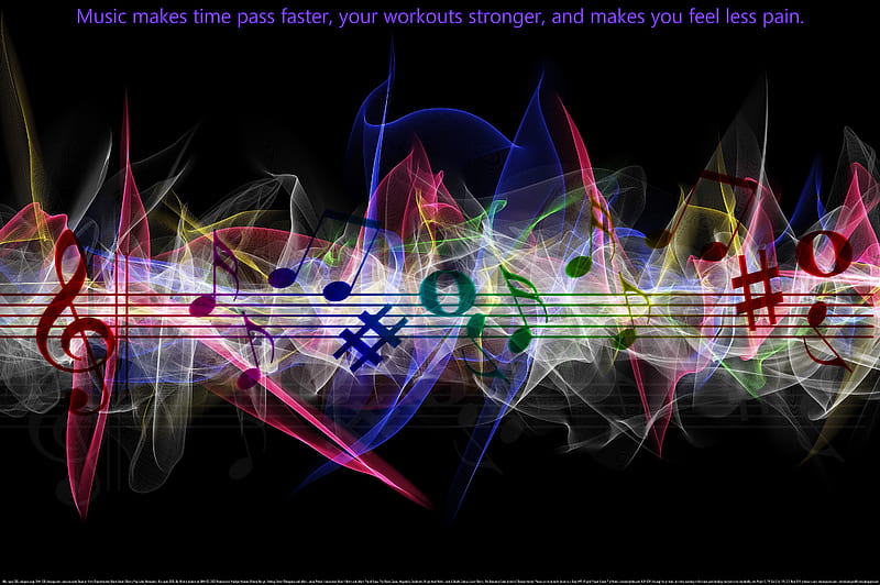 Cool Music Quote, colorful, work partner, sick, religious, spiritual, rainbow colors, metal, new wave, love, heaven, positive, metalcore, uplifting, industrial, numetal, music, happiness, exercise partner, fun, joy, inspiring, goth, off the chain, thrash, entertainment, fitness partner, dance, motivational, HD wallpaper