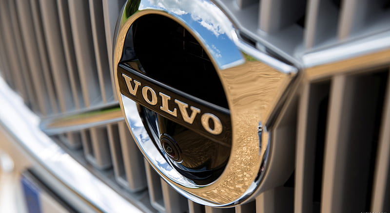 2016 Volvo XC90 (UK-Spec) Inscription (Ice White) - Grill , car, HD wallpaper